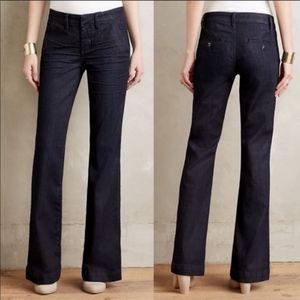 Pilcro & the Letterpress flair trouser dark jeans